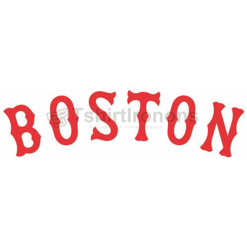 Boston Red Sox T-shirts Iron On Transfers N1449